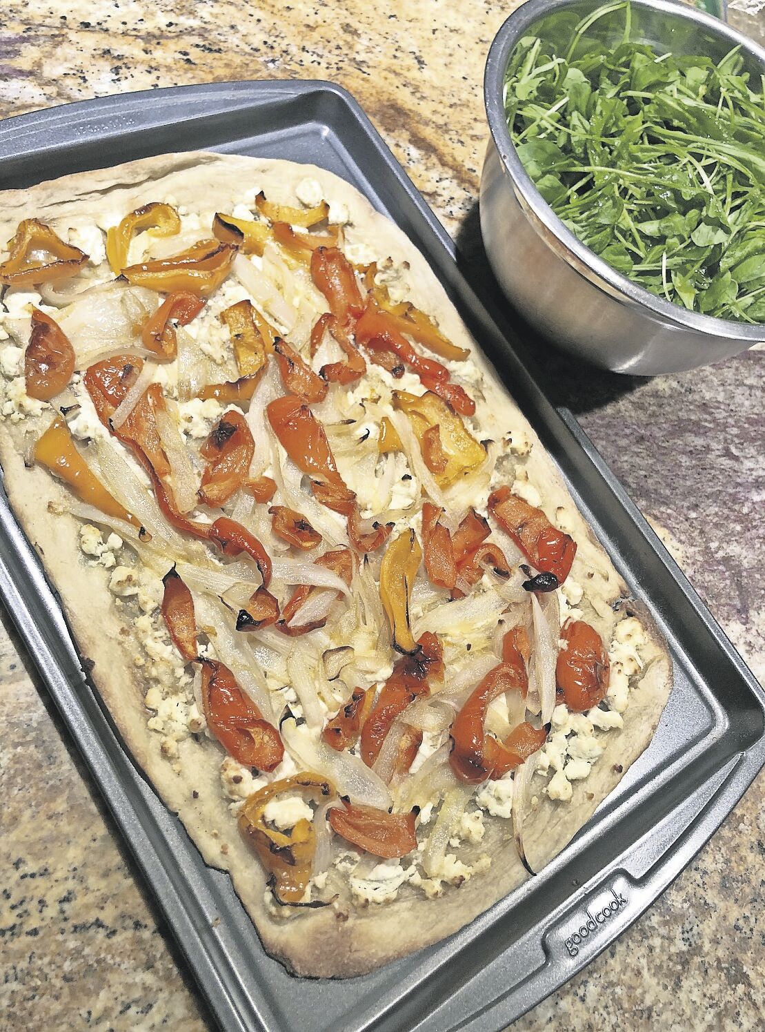 Arugula Salad Pizza